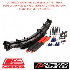 OUTBACK ARMOUR SUSPENSION KIT REAR (EXPEDITION XHD) FITS TOYOTA HILUX 150S 05+